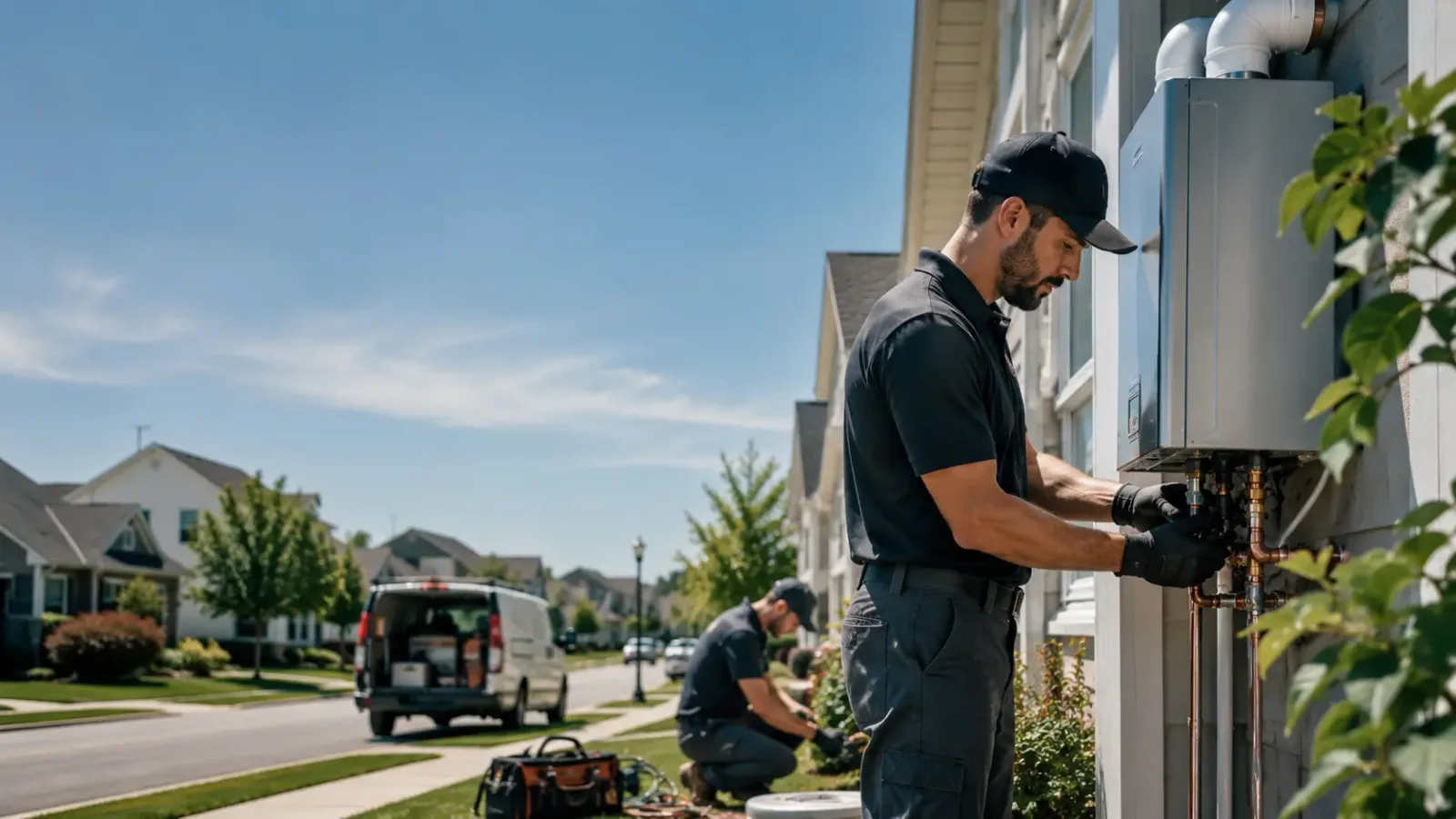 Tankless Water Heater Installation in Pollok, TX